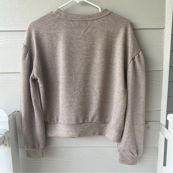 CUPCAKES AND CASHMERE Balloon Sleeve Pullover Sweatshirt - Picture 8 of 11